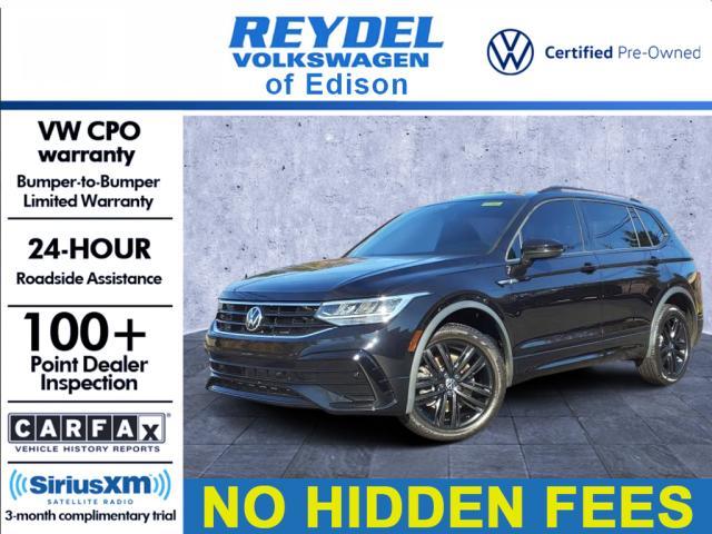 2022 volkswagen tiguan 2.0t se r-line black