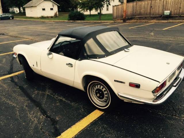 1971 triumph spitfire mk iv very original with only 11,269 miles