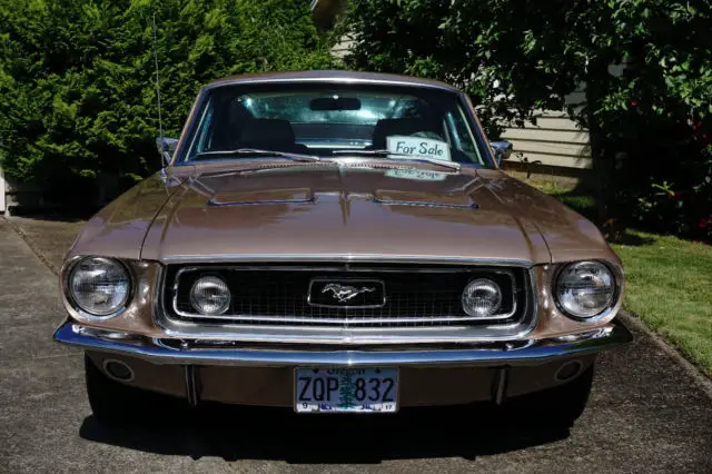1968 ford mustang fastback. collectable classic