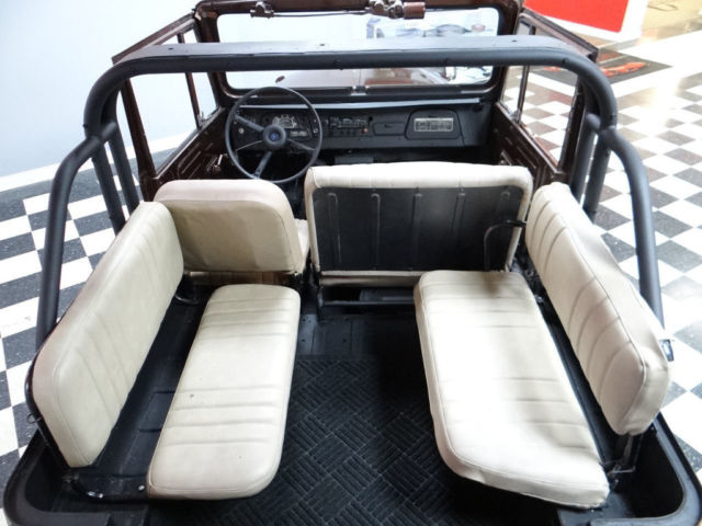 1970 toyota land cruiser fj40 4x4 chevy v8 conversion hardtop roll bar & more!!!