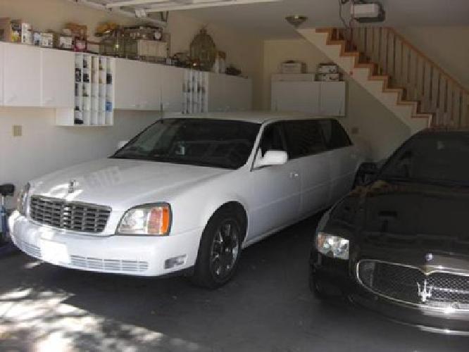 2001 cadillac deville limousine low miles clean title must sell in sherman oaks, ca