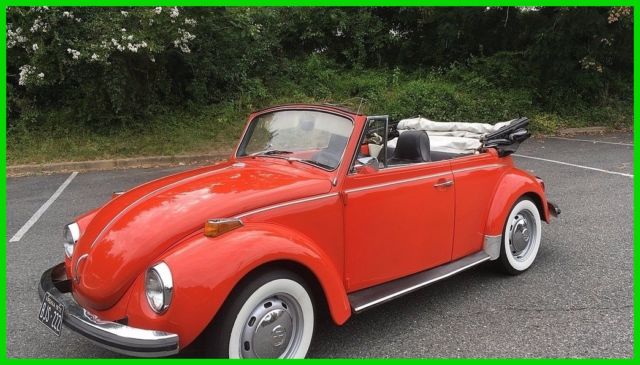 1972 volkswagen beetle, vw bug, 1600 cc v4, 4-speed manual, 2-door, convertible