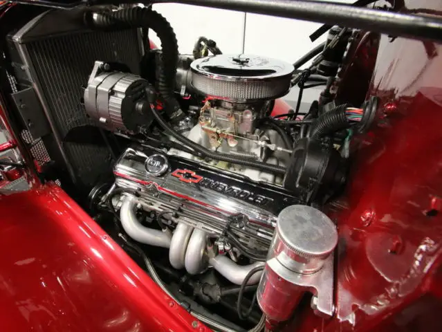 all-steel '34, crate 350 zz4, auto, mustang ii clip, leather, vintage a/c, sweet