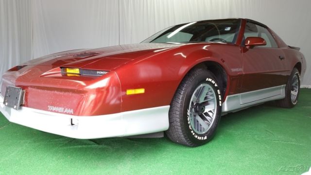1987 pontiac trans am only 52k miles florida clean carfax no reserve!!