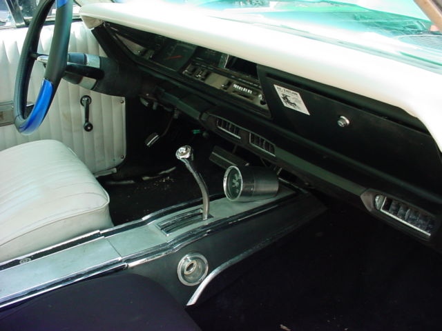 1968 plymouth sport fury hardtop 440 automatic - a/c + rare option car