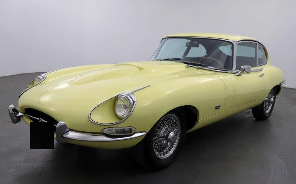 1968 jaguar xk primrose yellow 302 v8 engine xke