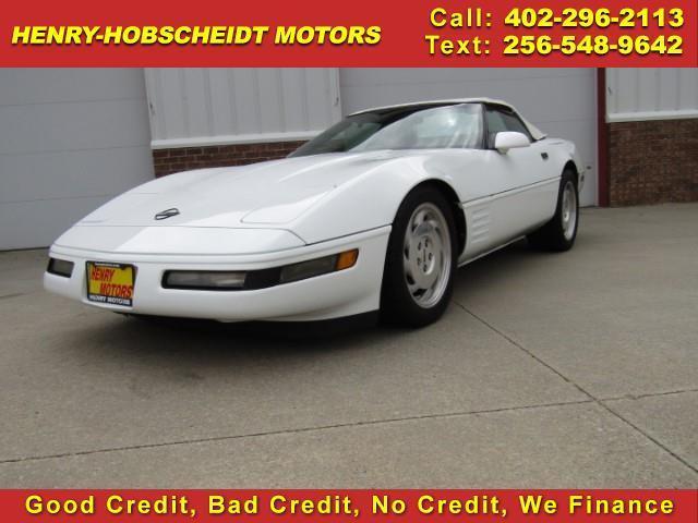 1994 white chevrolet corvette