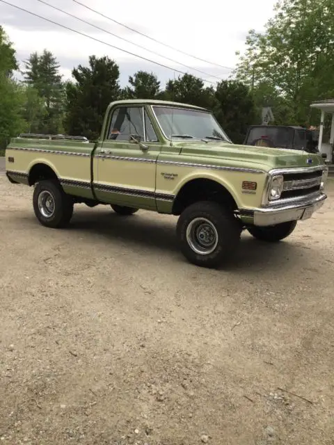 1970 chevrolet c10 4x4 short bed pickup