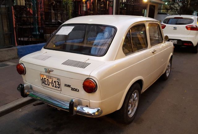 1967 fiat 850 berlina coupe.excellent