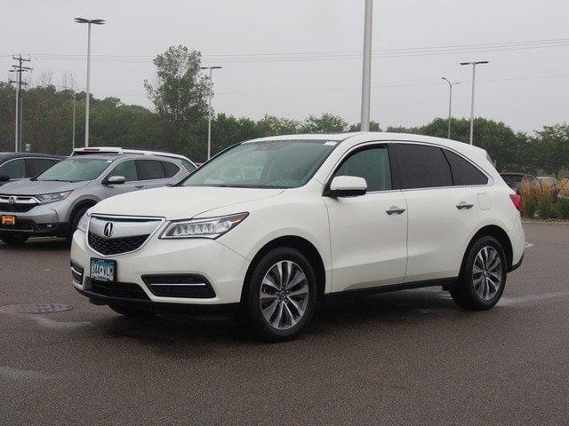 used 2016 acura mdx sh-awd w/ tech & entertainment waite park, mn 56387 for sale in saint cloud, minnesota