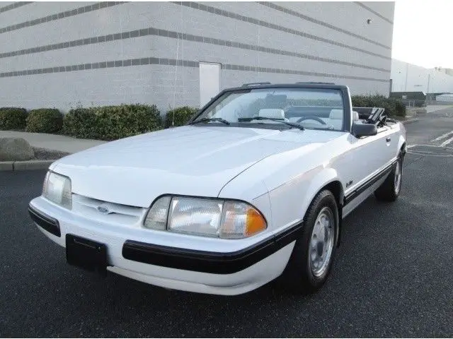 1987 ford mustang lx convertible 5.0 low miles 1 owner rare car must see
