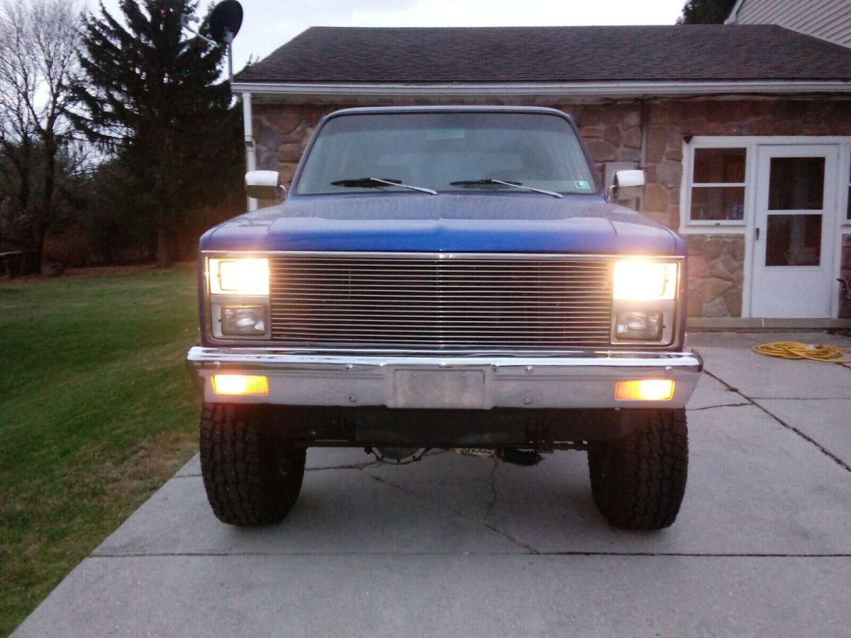 1981 chevy k5 blazer k5 4x4 square body convertible suv