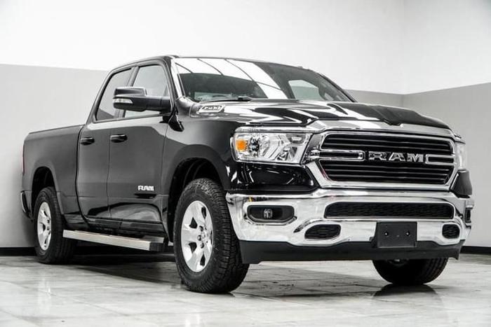 2021 ram 1500 quad cab big horn pickup 4d 6 1/3 ft in barrett parkway, georgia