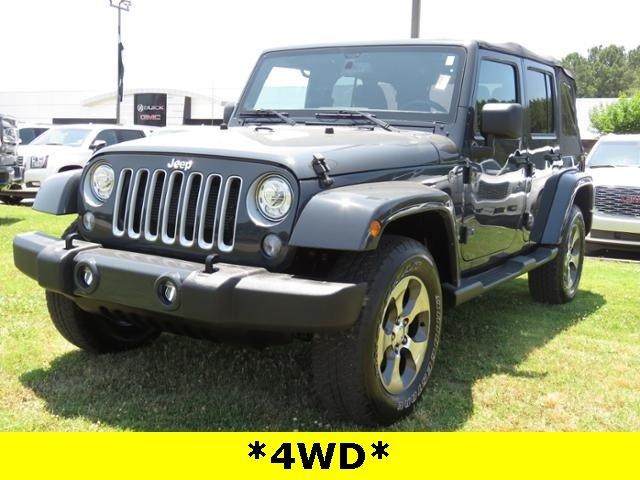 used 2017 jeep wrangler 4wd unlimited sahara albertville, al 35950 for sale in albertville, alabama