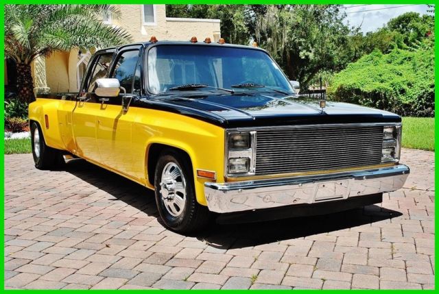1984 gmc 3500 dually show truck 454 v-8 absolutely stunning!