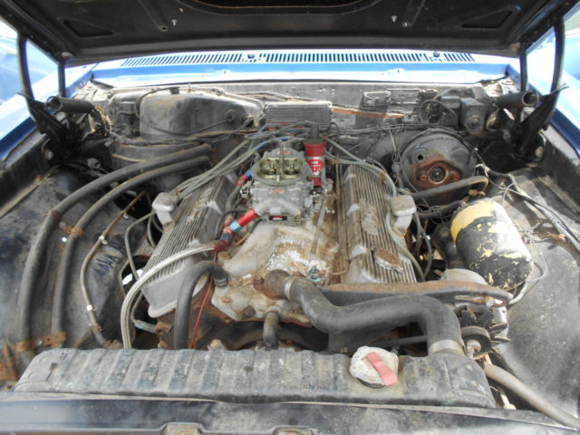 1967 elcamino ca black plate factory big block ? high options with 512 block