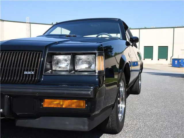 1987 buick grand national 8,534 miles v6 cylinder engine 3.8l/231