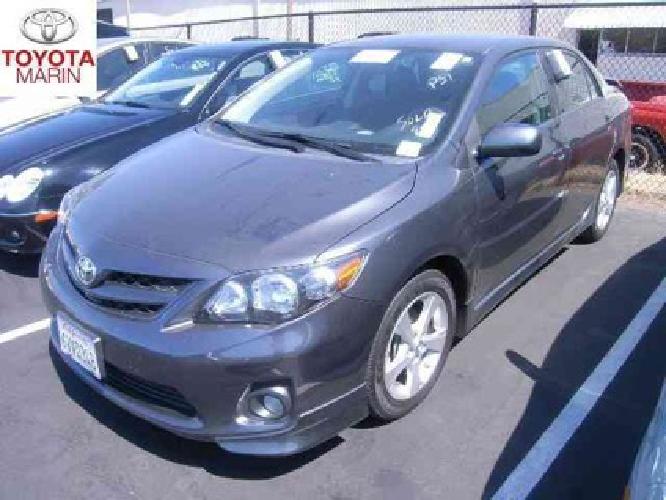2012 toyota corolla s..one owner in san rafael, ca