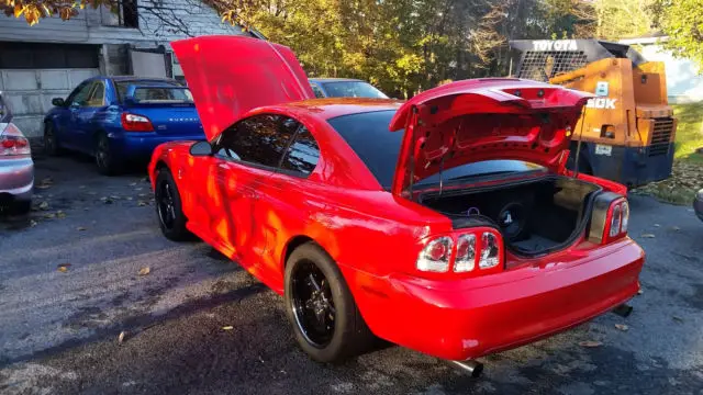 *hot rod* 1994 ford mustang cobra svt 347 stroker supercharged nitrous! leather