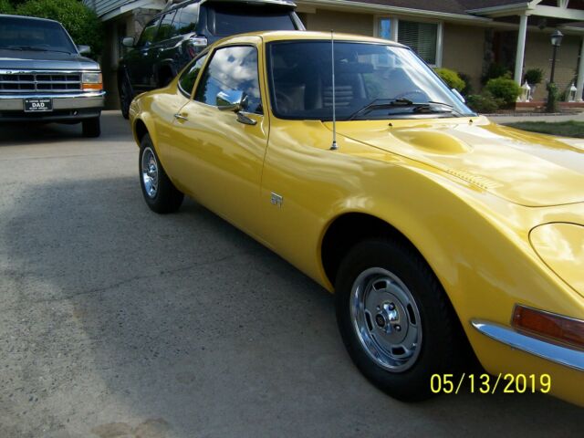 extremely rare 1969 1.1 l opel gt