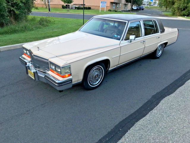 no reserve low miles 1989 cadillac fleetowood brougham