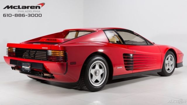 1986 flying mirror used manual testarossa ferrari