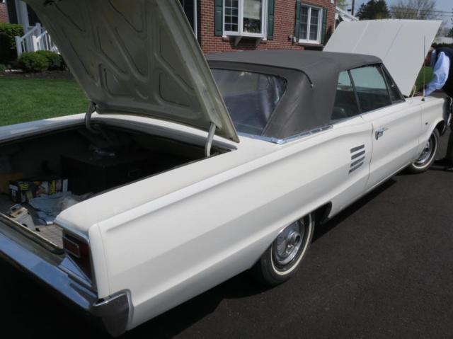 1966 dodge coronet convertible, 39,000 miles, one owner estate,running condition