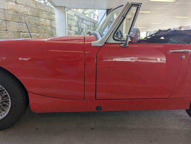 1968 mg midget convertible red rwd manual wire wheels