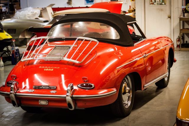 porsche 1960 356 roadster no reserve