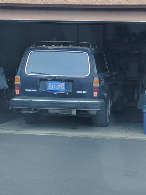 volvo 245 wagon 1977 california original ready for restore many new parts incld