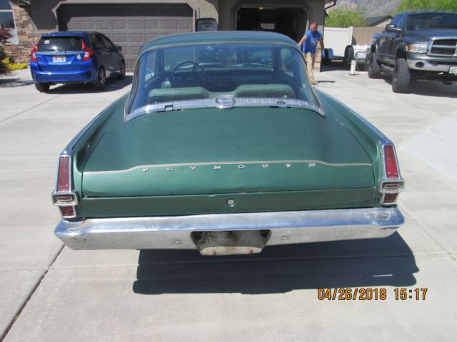 1966 plymouth barracuda - very original 273 v8