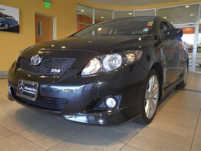 2009 toyota corolla xrs in fairfield, ca