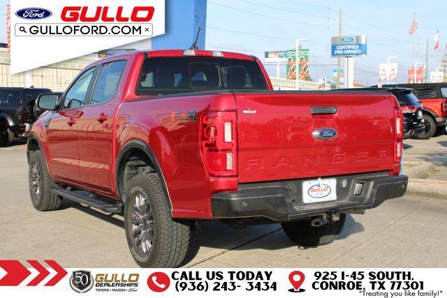 2021 ford ranger lariat
