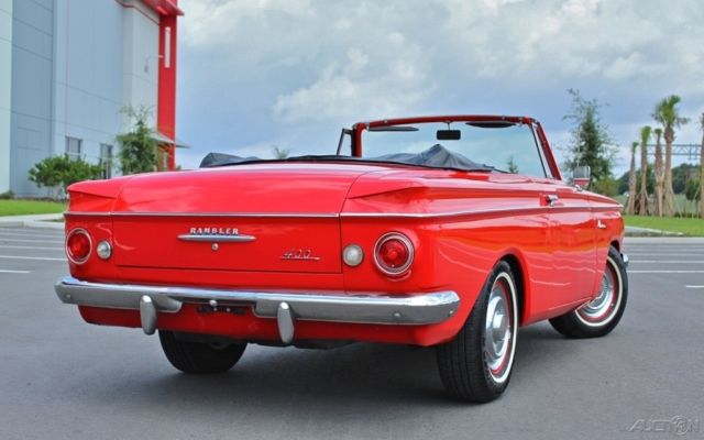 1962 amc rambler american 400 convertible 195/3.2l inline-6 automatic