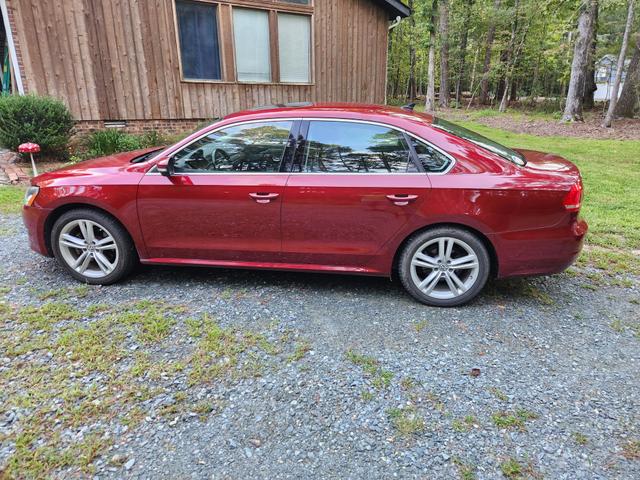 2015 volkswagen passat 2.0l tdi dsg se w/sunroof