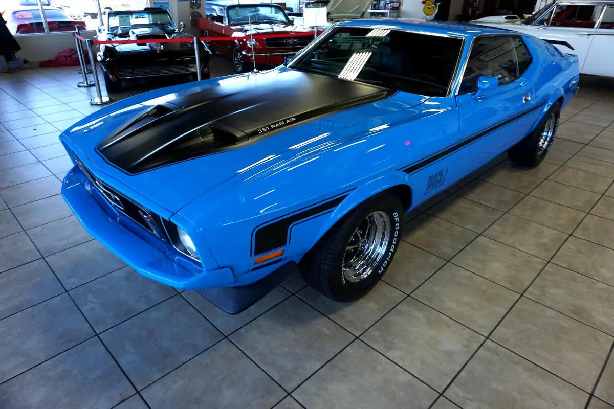 restored 1973 ford mustang fastback 351 automatic mach shelby 73 72 71 70 69