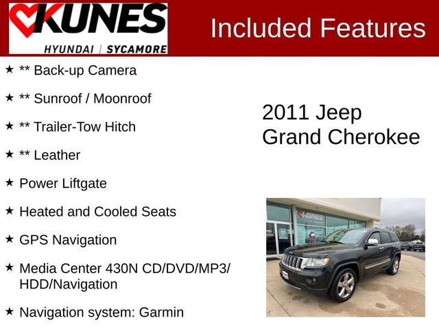 2011 jeep grand cherokee overland
