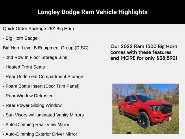 2022 ram 1500 big horn