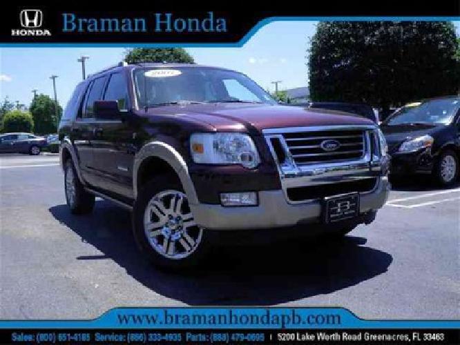 2007 ford explorer eddie bauer in greenacres, fl