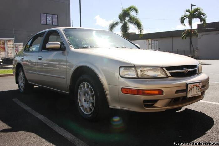 1998 nissan maxima gxe (no&bad credit possible financial "0" down payment available for sale in honolulu, hawaii
