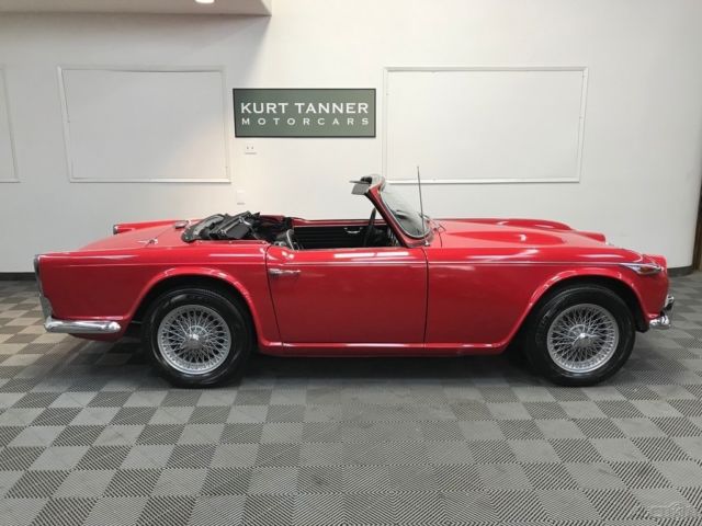 1966 triumph tr4a irs. excellent, honest colorado car. good driver
