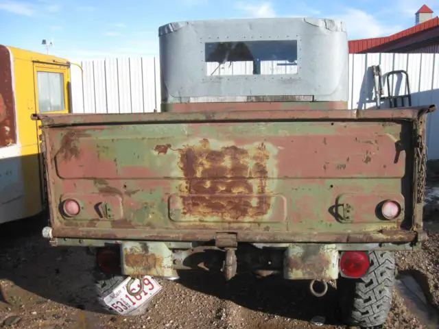 1952 m 37 with a 1953 r 2 crash truck for parts this price includes both truck