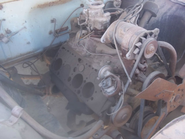 53 ford short box with lots of parts