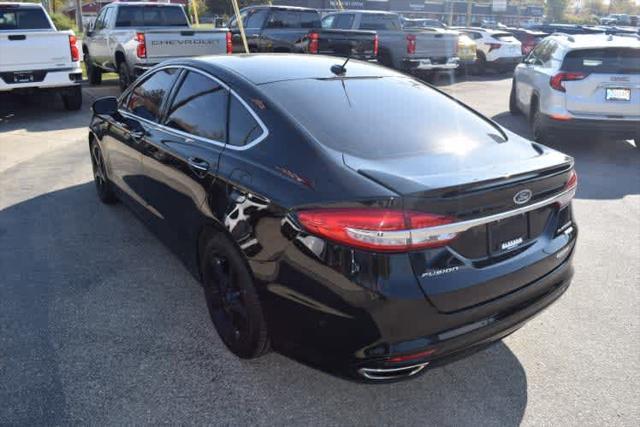 2017 ford fusion platinum