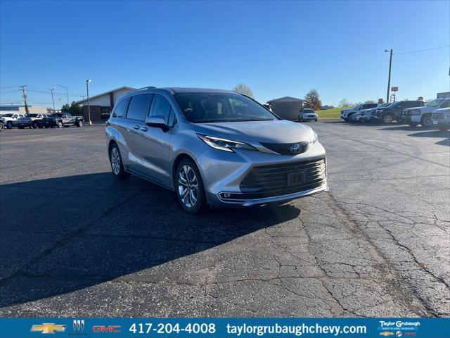 2021 toyota sienna platinum 7 passenger