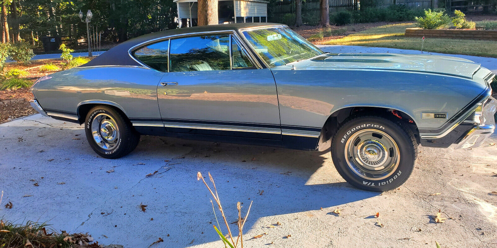 1968 chevrolet chevelle ss 396 rotisserie restored w/ original drivetrain
