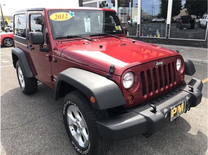 used 2012 jeep wrangler 4wd sport yakima, wa 98901 for sale in east selah, washington