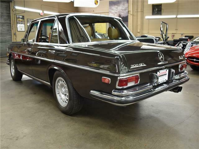 1969 mercedes benz 300 sel 6.3 55338 miles tobacco brown sedan 6.3 liter v8 auto