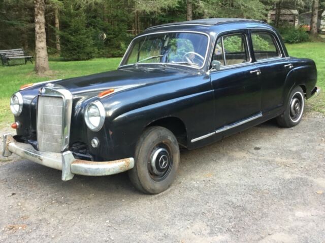 1959 mercedes 219 sedan ponton survivor 190sl
