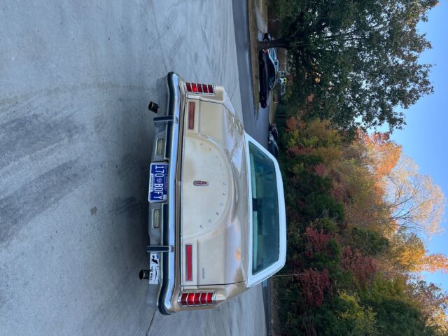 lincoln continental mark v 1979 coupe w/ cartier gold paint